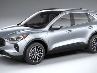 Ford Escape Hybrid 2023 3D model