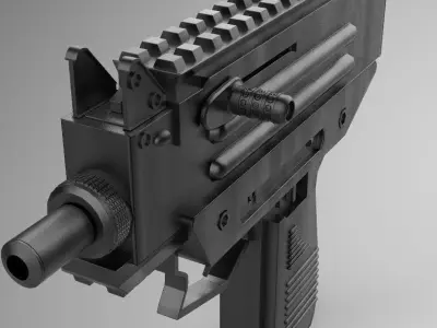UZI PRO PUBG - GUN 3D model