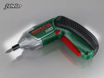 BOSCH cordless screwdriver Free 3D model