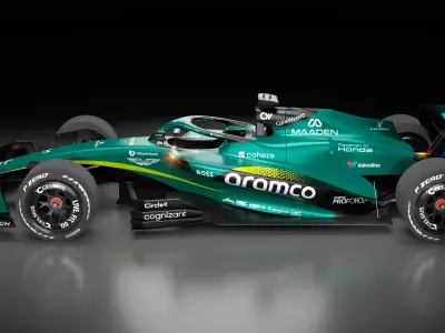 2026 Aston Martin AMR26 F1 v2 Update 3D model
