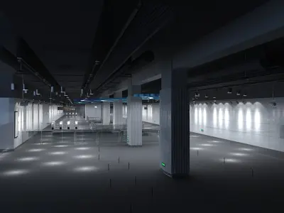 Subway Station 2 3D model