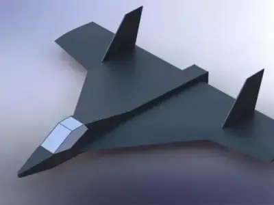 Black star Free 3D model