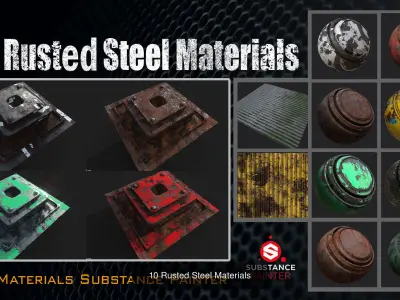 Military Equipment Materials Pack