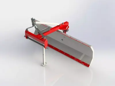 WG 1015 - Rear mounted blade 3D model purchase