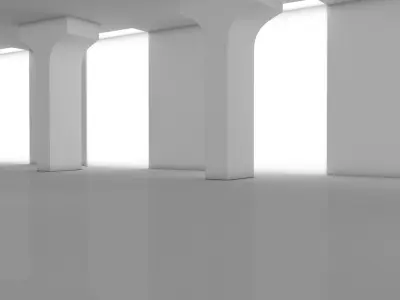 Sci Fi Warehouse 3D model purchase