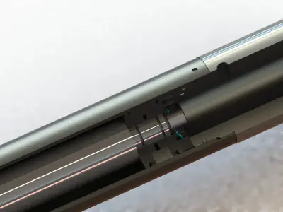 Pneumatic cylinder Free 3D model