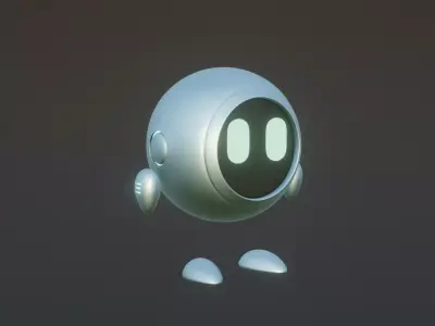 Robot  3D model 2