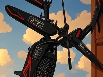 Helicopter Free 3D model buy