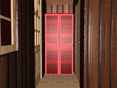 Fish Cabin Free 3D model