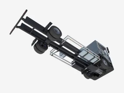 2-axle truck 3D model purchase