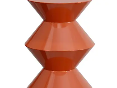 Sofa Table Low-poly 3D model