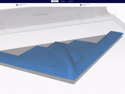 Northrop Grumman B-2 Spirit stealth bomber Low-poly 3D model