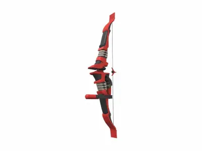 Hanzo bow v2 3D model
