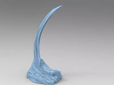 Raptor Rocks 4 3D model
