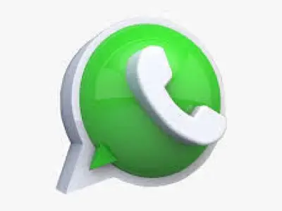 ersasdadsa whatsapp logo Free 3D model