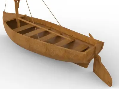 Sail Boat 3D model purchase