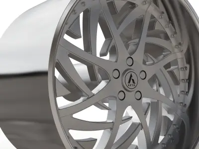 ARTIS SHANK WHEEL 3D MODEL 3D model