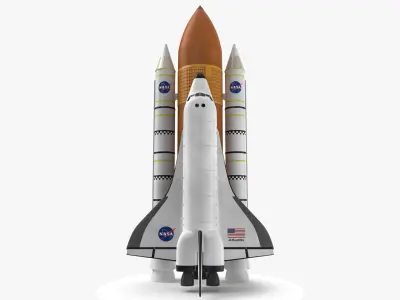 Space Shuttle 3D model 4