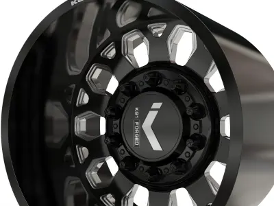 REAR KG1 KD002-B-1 DUALLY WHEEL 3D MODEL 3D model