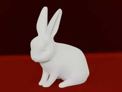 Rabbit Free 3D print model