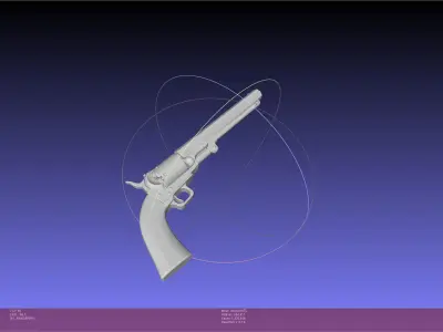 Murder Drones Tessa Revolver 3D model