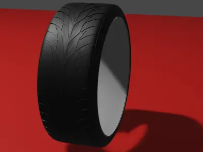 Car Tyre Free 3D model