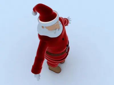 Santa Claus 3D model purchase