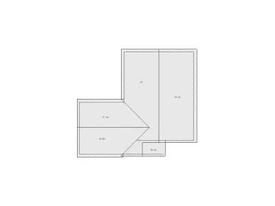 Residential Roof Sketch - 11-20 SQ - Xactimate 3D model