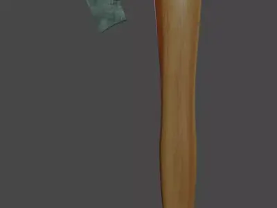 Realistic Axe Free 3D model