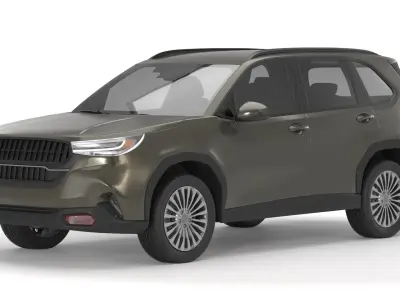 Generic SUV 02 3D model