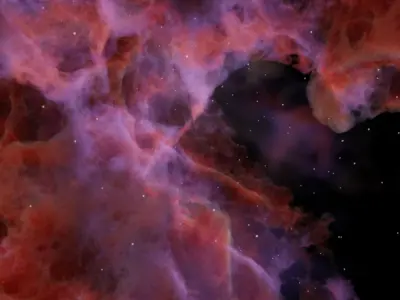 nebula galaxy Free 3D model