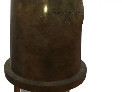 Miners lamp 3D model