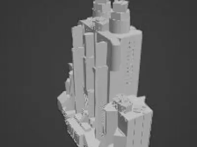 castle Free 3D model buy