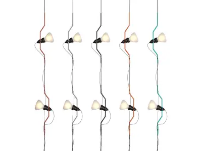 Parentesi Ceiling Lamp 3D model