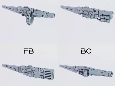 Weapons and Systems  Greater Good 3D print model
