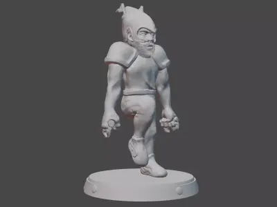 The Runner Chess 3D PRINTABLE model 3D print model