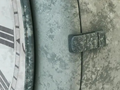 Vintage Clock 3D model