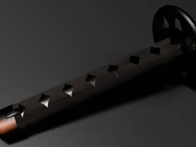 broken sword Low-poly 3D model purchase