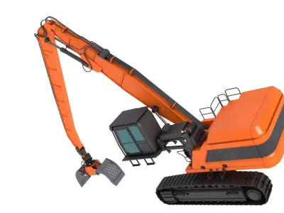 Excavator Grapples 3D model