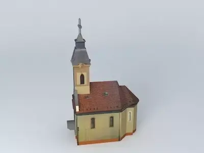 Albar iTemple Church in Lower Bare Free 3D model