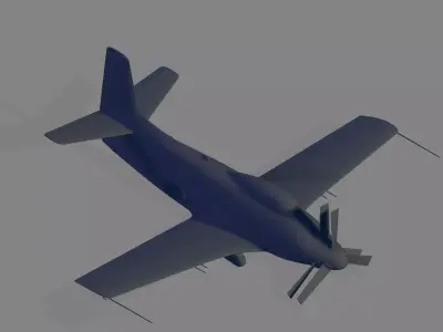 A2D-1 Skyshark 3D model
