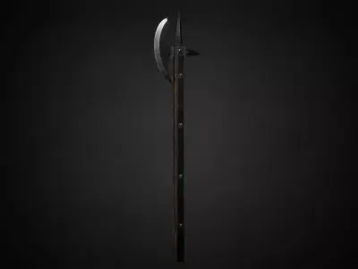 Medieval Axes Low-poly 3D model purchase