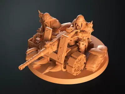Traitor HMG Team 3D print model