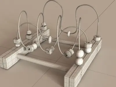 Roller coaster toy for kidsmodel 3D model