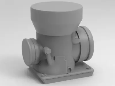 MOTORCYCLE CARBURETOR 3D print model