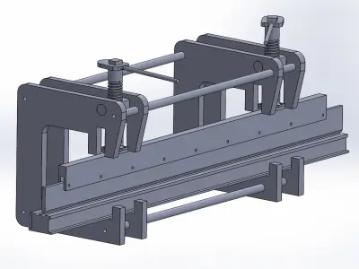 bending machine 3D model