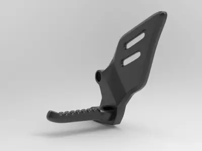YAMAHA MT09 2021 2023 HEEL GUARD PARATACCO 3D print model