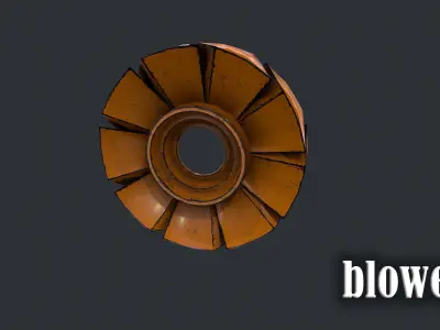 Fantasy Sword 8 3D Model Low-poly 3D model