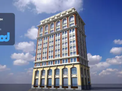 Business Building 3D model