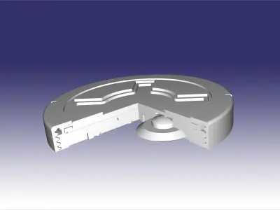 PMN-2 sectional model of an anti-personnel mine 3D print model
